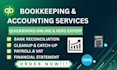 do xero bookkeeping, setup, cleanup and bank reconciliation