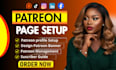 set up and optimize your patreon page professionally