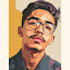 draw cartoon vector portrait
