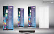 do design roll up banner, standee and exhibition banner