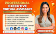 personal executive virtual assistant instagram branding social media assistant