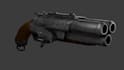 3d model objects, props and weapons