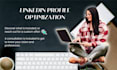 write and optimize for your linkedin profile