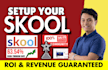 do skool community setup, skool community engagement, skool automation