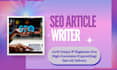 write your website content