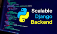 design and refactor your django backend architecture