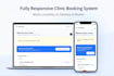 develop doctor appointment booking web app with dashboard