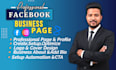 create, setup and optimize facebook business page