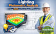 do lighting photometric analysis using agi32 with permit ready mep drawing