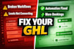 do ghl automation and build ghl funnel