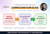 configure and fix your odoo email server