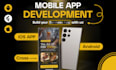 do mobile app development, android, ios app creation as flutter app developer