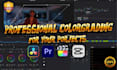 color grade and color correct your video cinematically