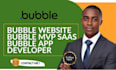 design bubble website bubble mvp saas bubble app developer