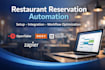 set up and automate your restaurant reservation system