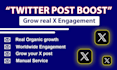 boost your x twitter posts with real engagement
