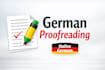 proofread your german text professionally as a native german