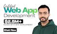 business website development front end backend developer full stack developer