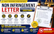 draft non infringement letter for patent and trademark claims