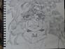 create hand drawn anime character art