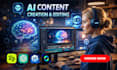 design ai videos for youtube automation and social media