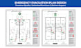 design emergency evacuation plans, maps, and safety procedures