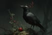 draw dark art animal illustration