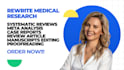 rewrite medical manuscript research articles systematic review format manuscript