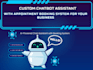 develop custom chatbot assistant with appointment booking