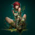 do a fantasy character art and character