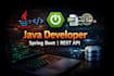 develop java applications spring boot backend solutions