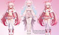 design vtuber model and rigging 2d anime live2d vtuber model for vtube studio
