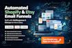 create automated shopify etsy email funnels using getresponse or klaviyo