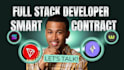 be your blockchain developer, full stack web3 dapp, smart contract development
