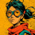 superhero character for comics