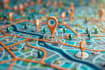 illustrate custom location map design