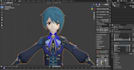credit or fix 3d character, weight paint, mmd, vrchat, vrm, vrchat, sfm, bodyrig
