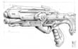 create weapon concept art for you