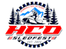 create attractive snowmobile racing logo design