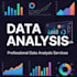 do professional data analysis, cleaning, visualization using python and excel