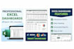 create professional excel dashboards, reports