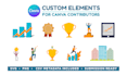 create custom elements for canva element creators