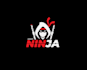 create graceful and fantastic ninja logo design