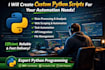 create custom softwares in python