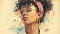 do outstanding watercolor portrait