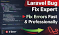 laravel error fix and website issue resolution