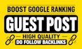 do guest post high quality dofollow backlinks