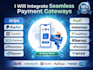 be your stripe, square, paypal, apple pay integration expert