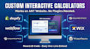 build a custom calculator or quote tool for your website