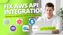 fix or integrate AWS lambda, rest apis, stripe, shipping apis, and webhooks